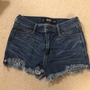 High waisted shorts
